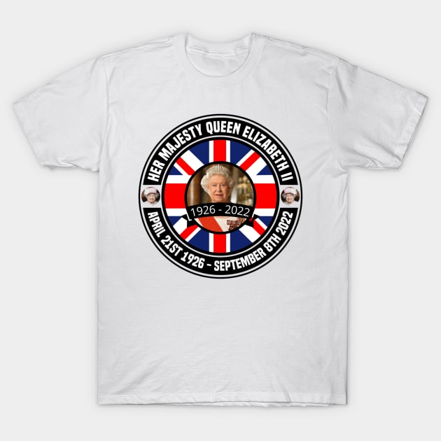 God Rest Queen Elizabeth II T-Shirt by FirstTees